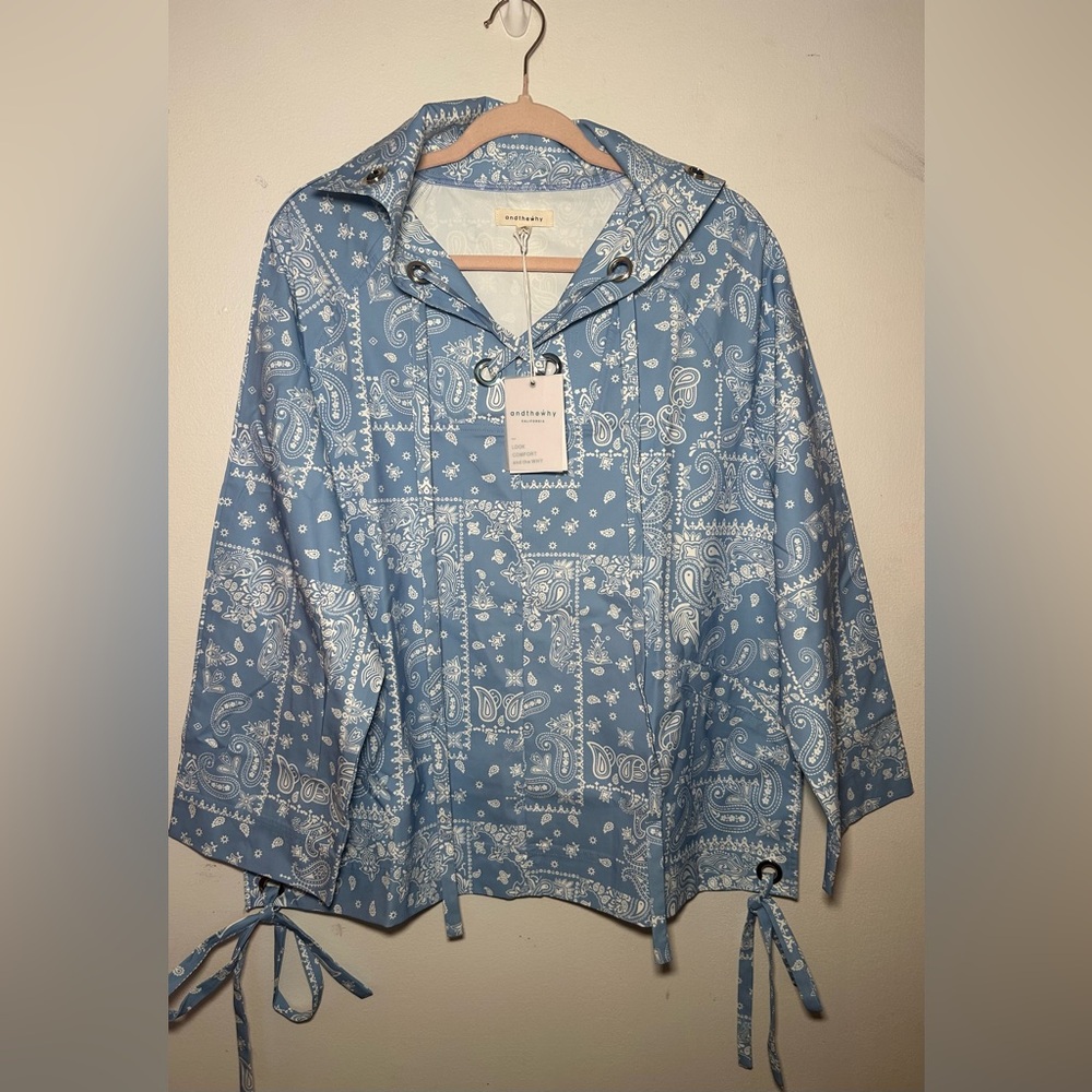 And The‎ Why Bandana Patterned Windbreaker